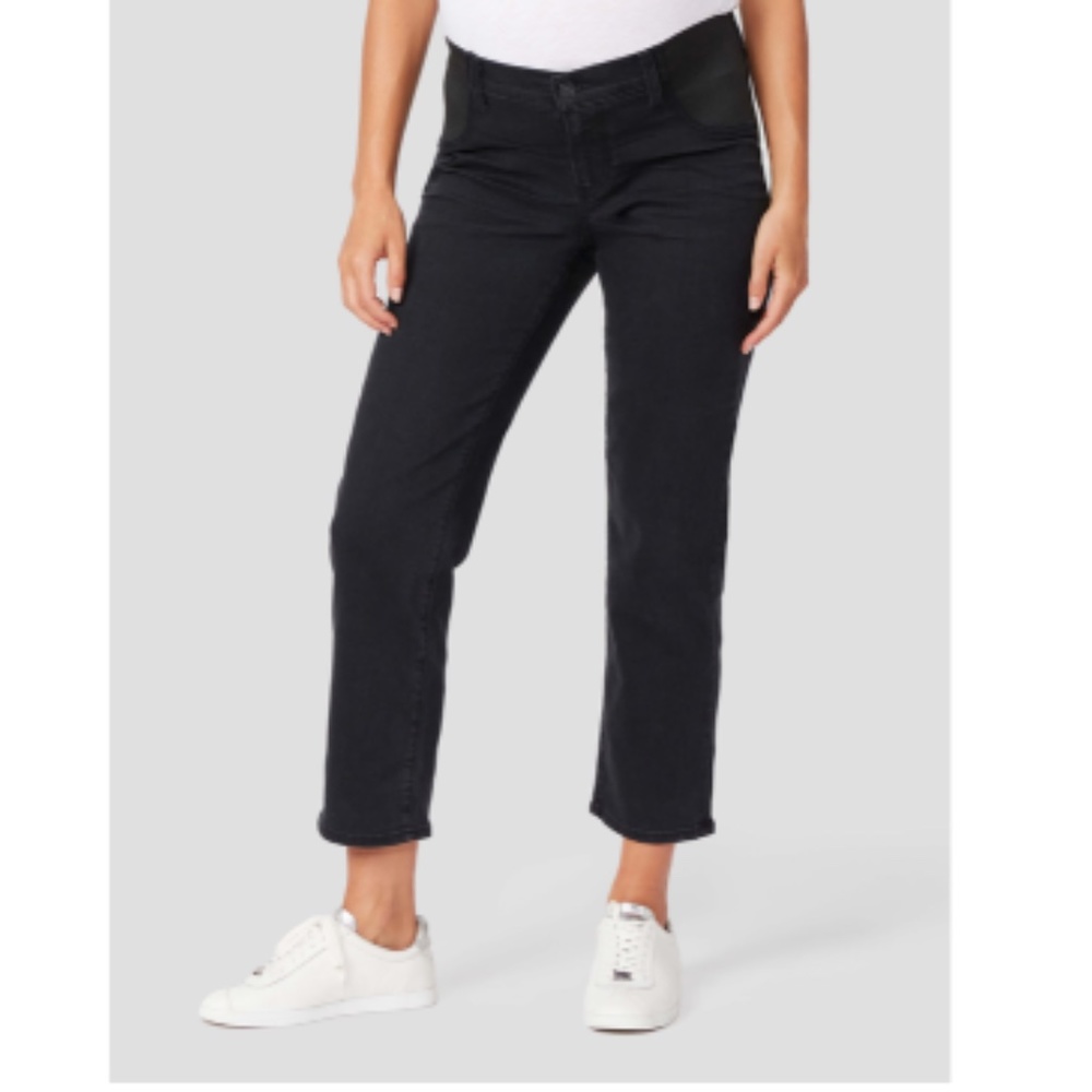 Paige Noella Cropped Maternity Jeans